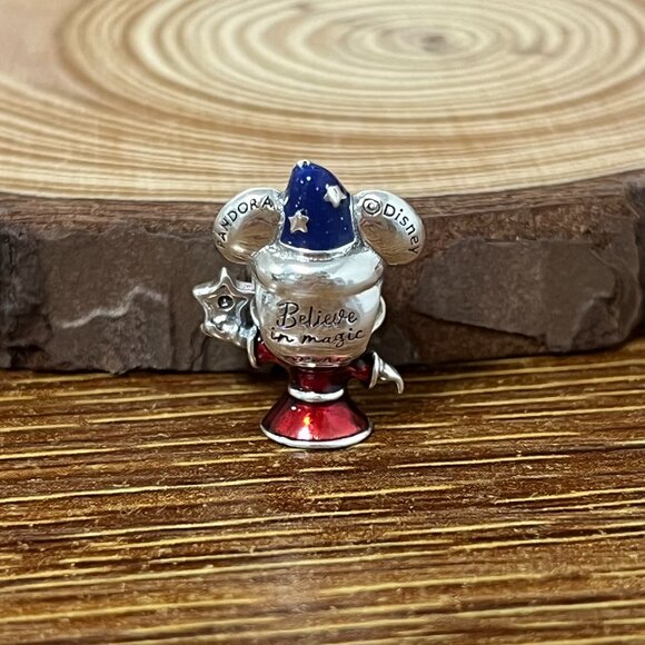 Pandora Disney Sorcerer Apprentice Mickey Charm - Picture 2 of 4